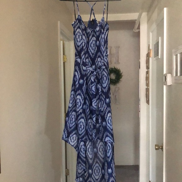 Forever 21 Dresses & Skirts - Forever 21 high low cross back waist tie dress.